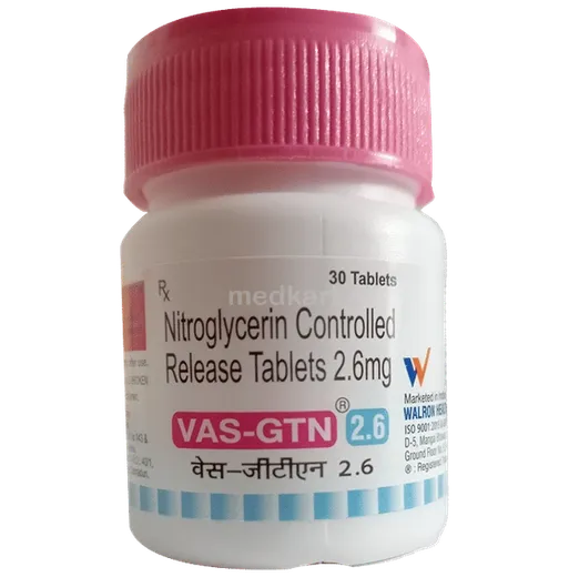 vas gtn 2.6 tablet 30's